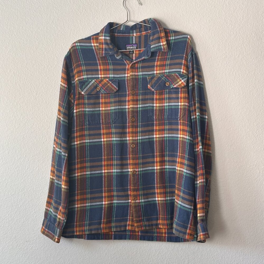 Patagonia Men's Long-Sleeved Fjord Flannel Shirt